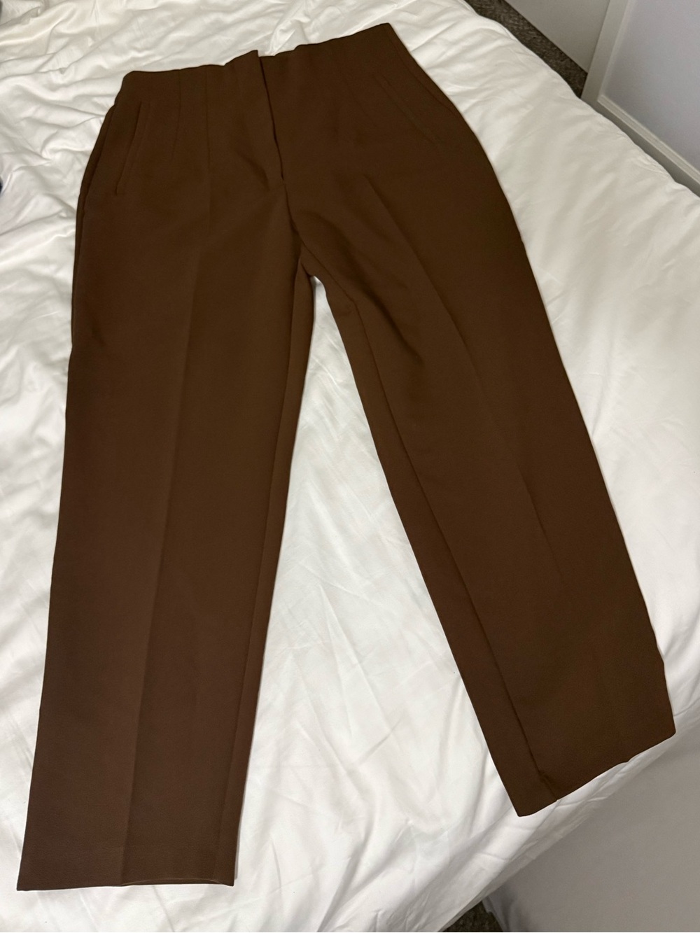 Women’s Zara Brown Trouser Dress Pant Size XL